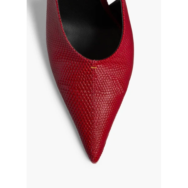 Bella Pump in Ruby Lizard - Image 5