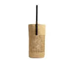 Khaite Billie Bucket Bag in Natural Raffia