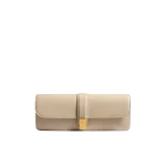 Khaite Blake Clutch in Burro