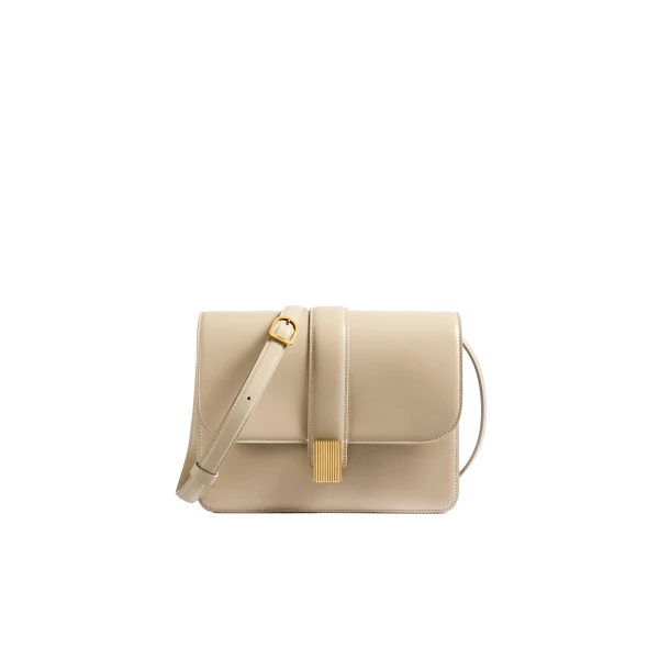 Khaite Blake Crossbody Bag in Burro