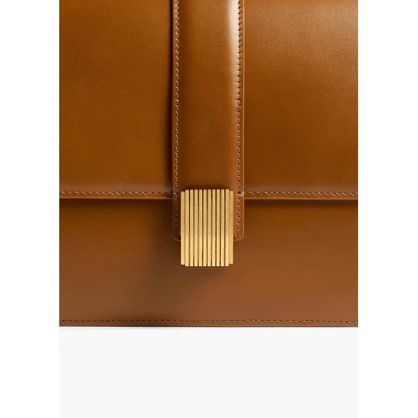 Blake Crossbody Bag in Dark Honey - Image 4