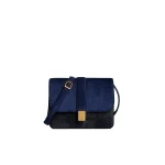 Khaite Blake Crossbody Bag in Midnight Navy