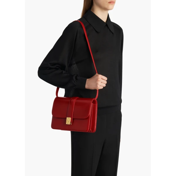 Blake Crossbody Bag in Ruby - Image 5
