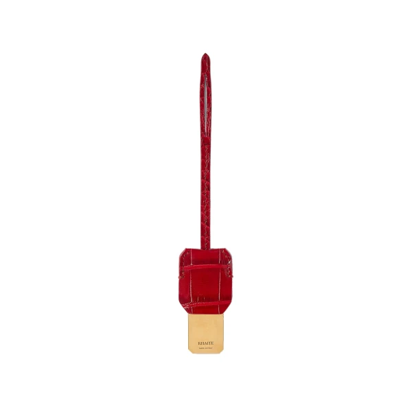 Blake Crossbody Bag in Ruby Alligator - Image 6