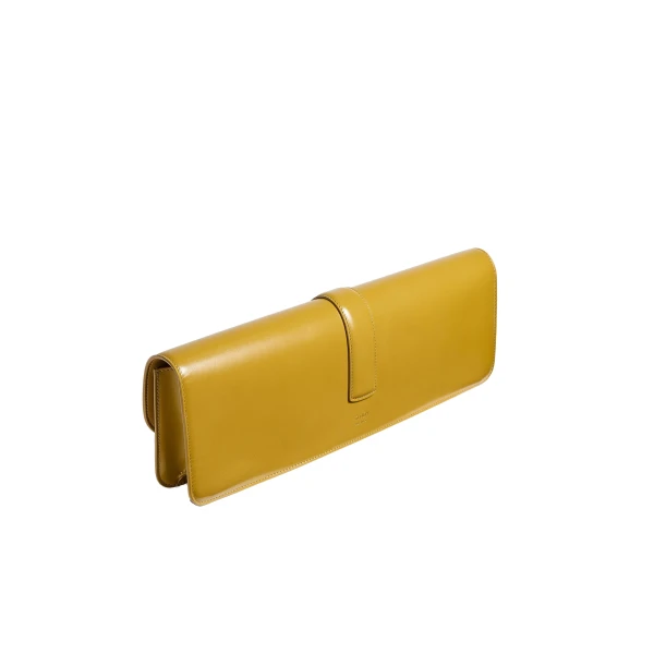Blake Long Clutch in Golden Olive - Image 2