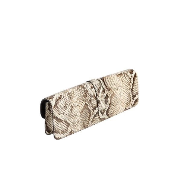 Blake Long Clutch in Natural Python - Image 2