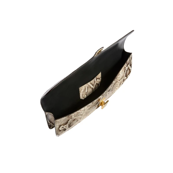 Blake Long Clutch in Natural Python - Image 5