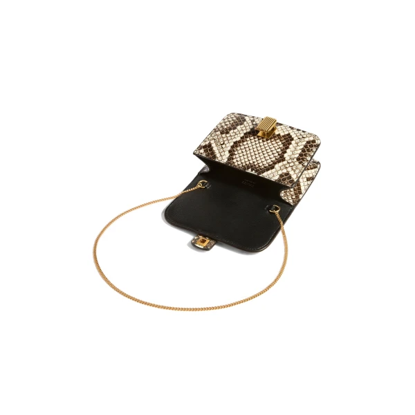 Blake Nano Bag in Natural Python - Image 4