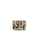 Khaite Blake Nano Bag in Natural Python