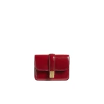 Khaite Blake Nano Bag in Oxblood