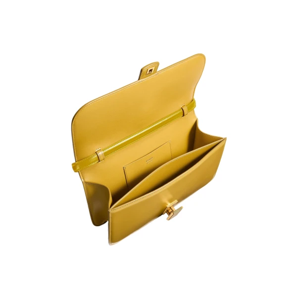 Blake Top Handle Bag in Golden Olive - Image 5
