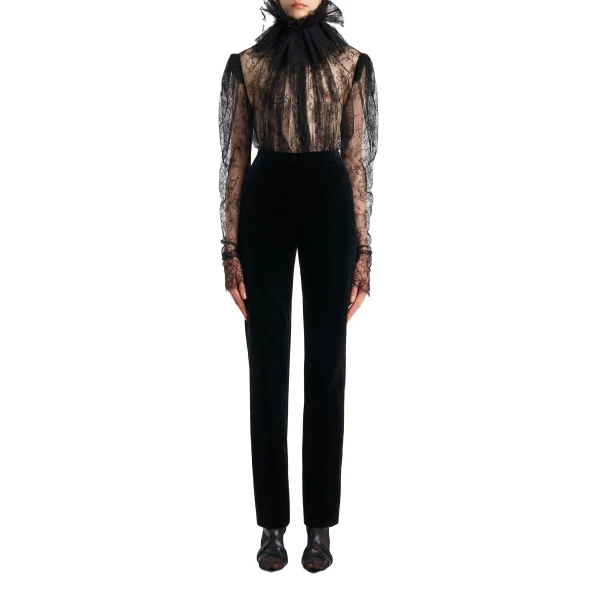 Bonnie Top in Black Lace - Image 2
