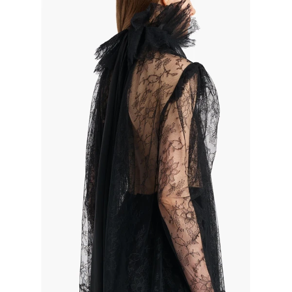 Bonnie Top in Black Lace - Image 6