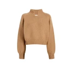 Khaite Cain Sweater in Biscotti | Knitwear | Luxury Shoes 
