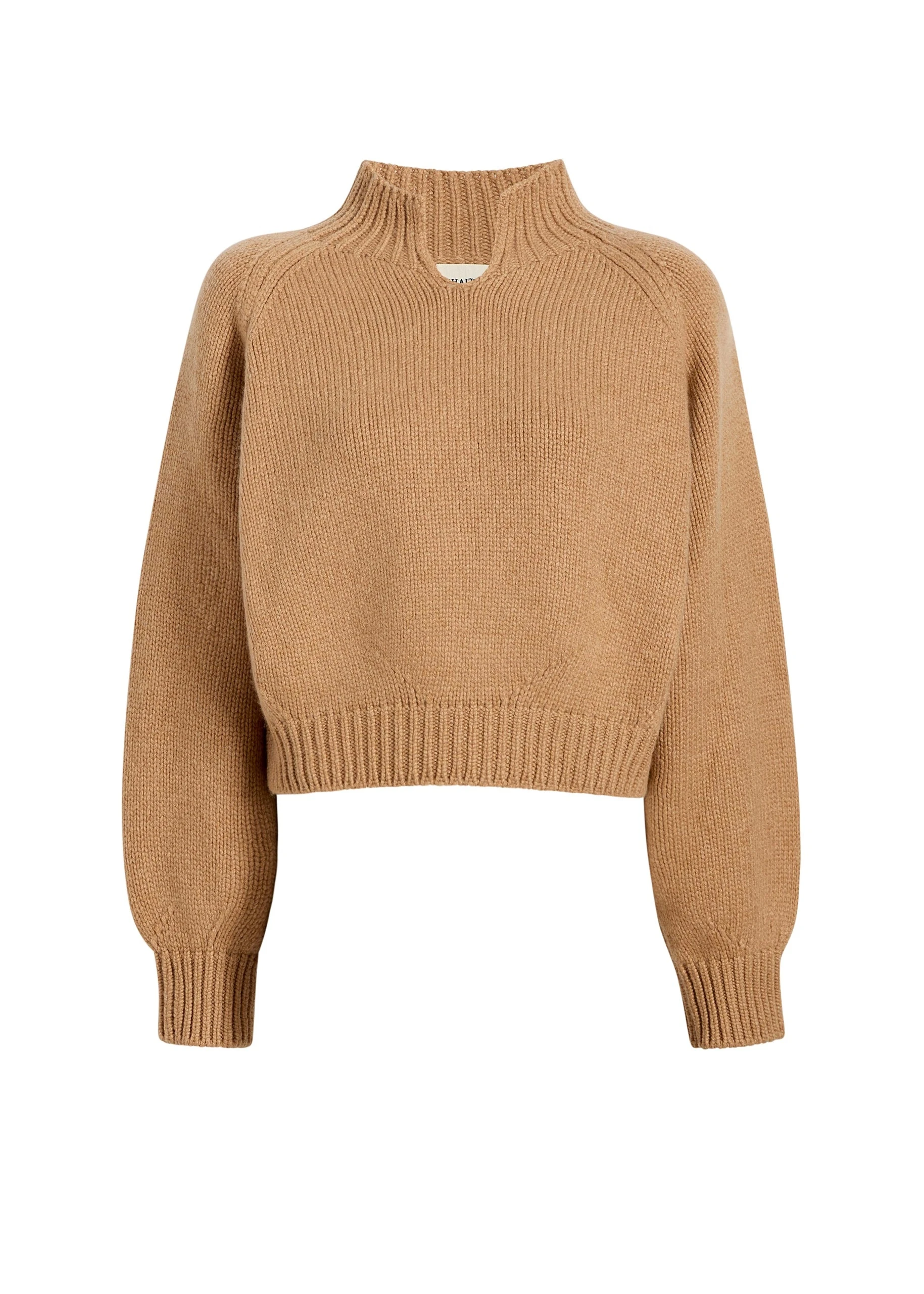Khaite Cain Sweater in Biscotti | Knitwear | Luxury Shoes Khaite Cain Sweater in Biscotti | Knitwear | Luxury Shoes