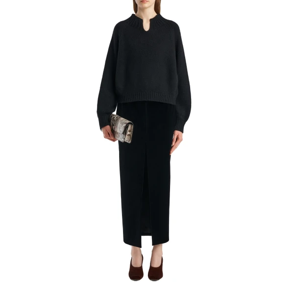 Cain Sweater in Black - Image 2