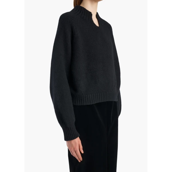 Cain Sweater in Black - Image 5