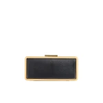 Khaite Casey Minaudiere in Midnight Lizard