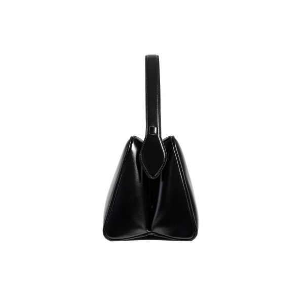 Cate Bag in Black Crackle Patent Leather - Image 4