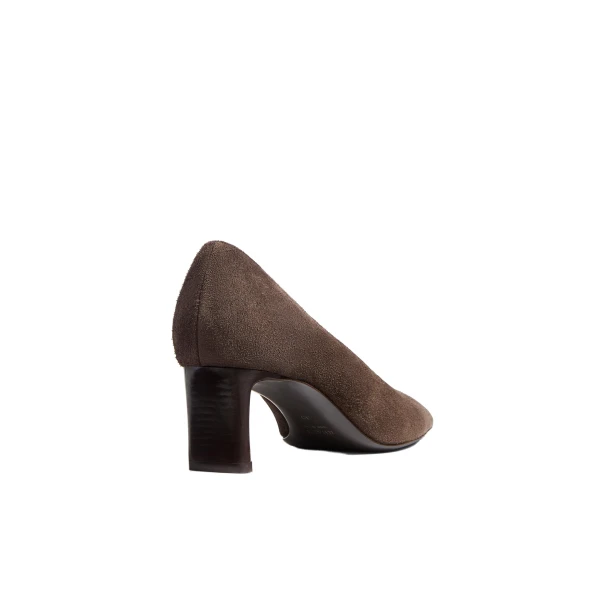 Cecilia Pump in Sable Suede - Image 4