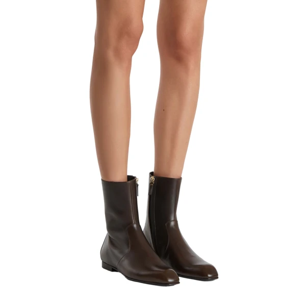 Colt Ankle Boot in Vintage Brown Leather - Image 3