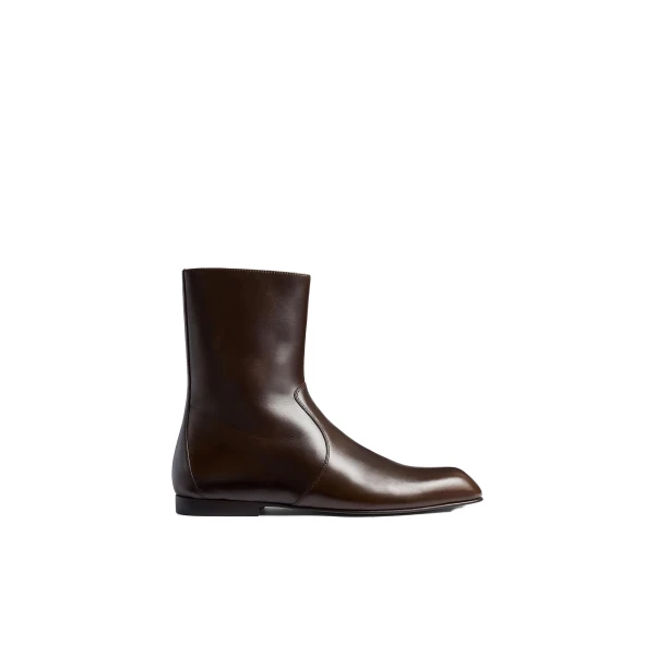 Colt Ankle Boot in Vintage Brown Leather