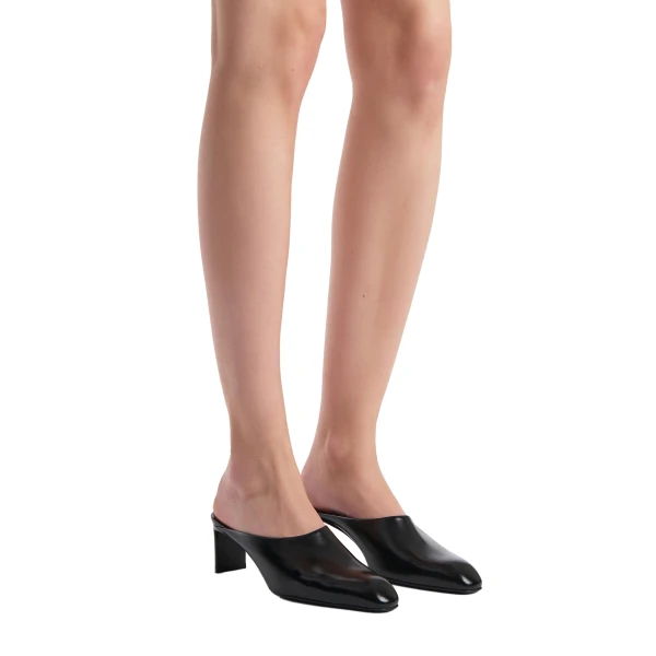 Colt Low Mule in Black - Image 3