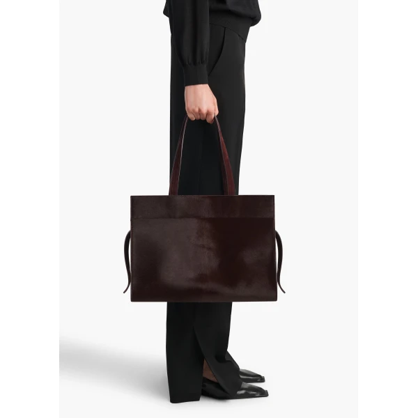 Crosby Bag in Rouge Noir Suede - Image 3
