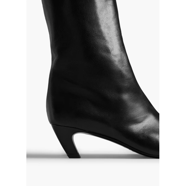 Davis Boot in Black Leather - Image 3
