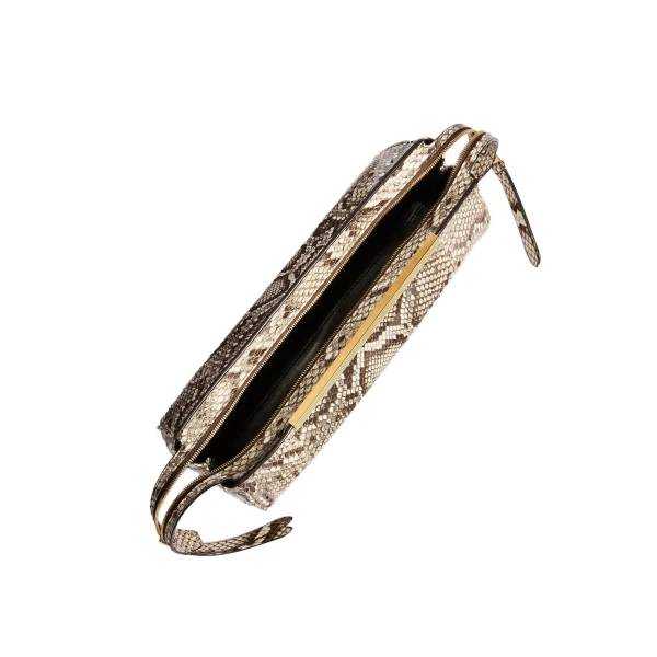 Donna Evening Clutch in Natural Python - Image 5