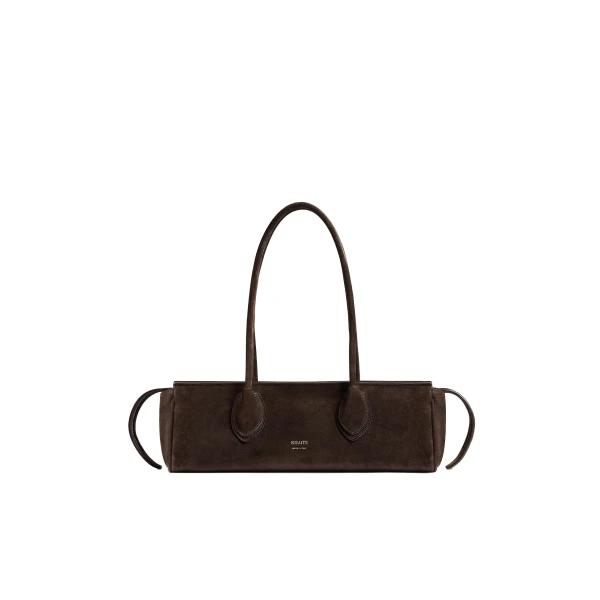 Donna Shoulder Bag in Ebano
