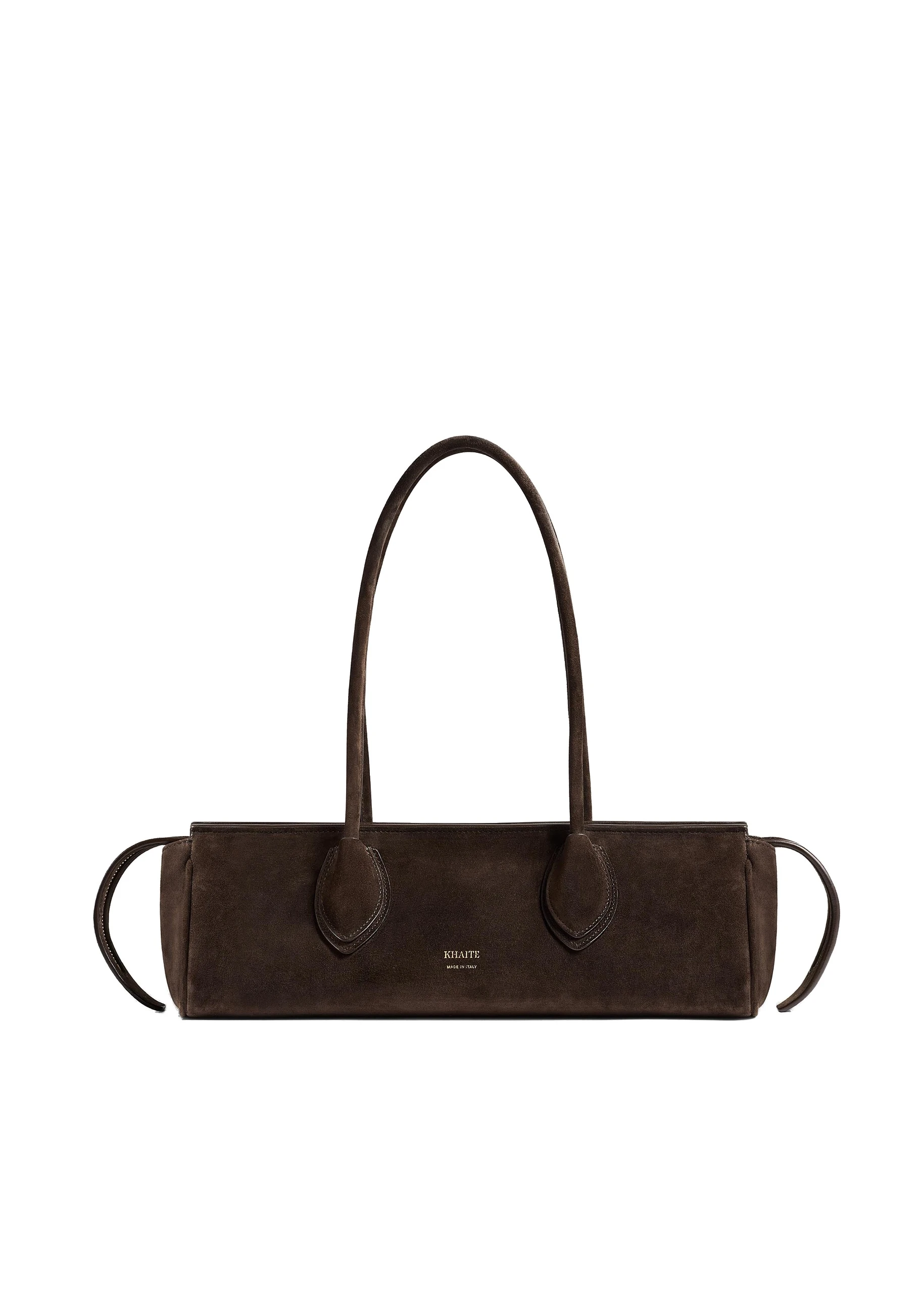 Khaite Donna Shoulder Bag in Ebano | Buy Bags at Luxury Shoes Khaite Donna Shoulder Bag in Ebano