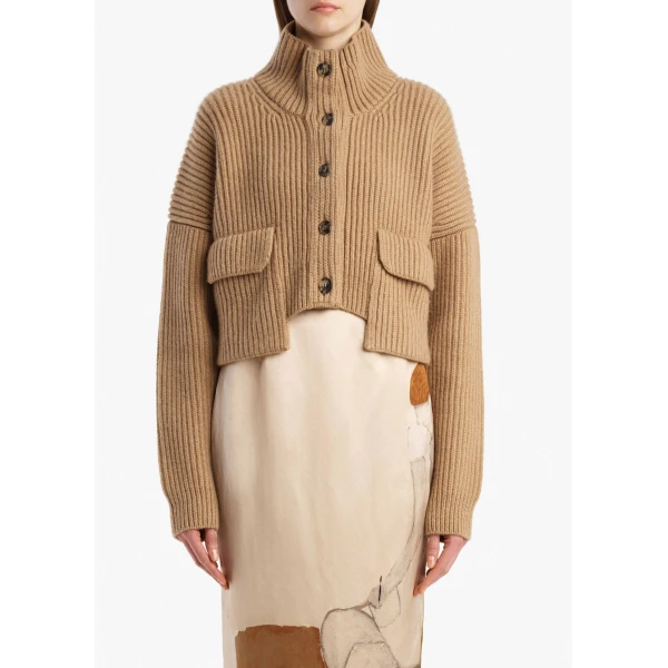Eita Cardigan in Biscotti - Image 3