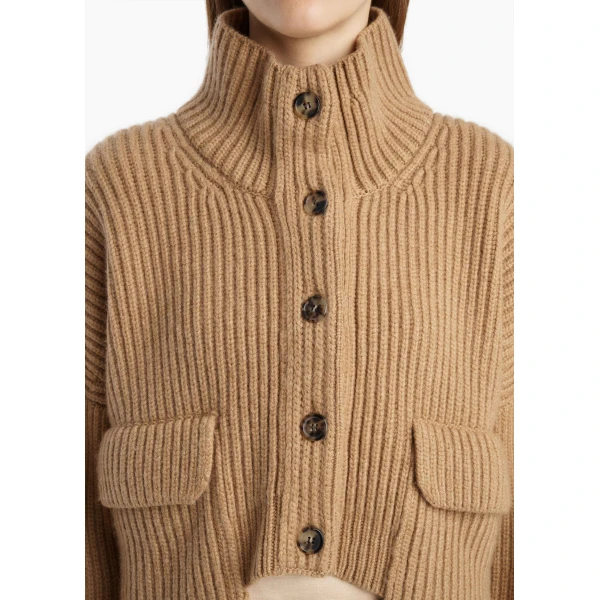 Eita Cardigan in Biscotti - Image 6