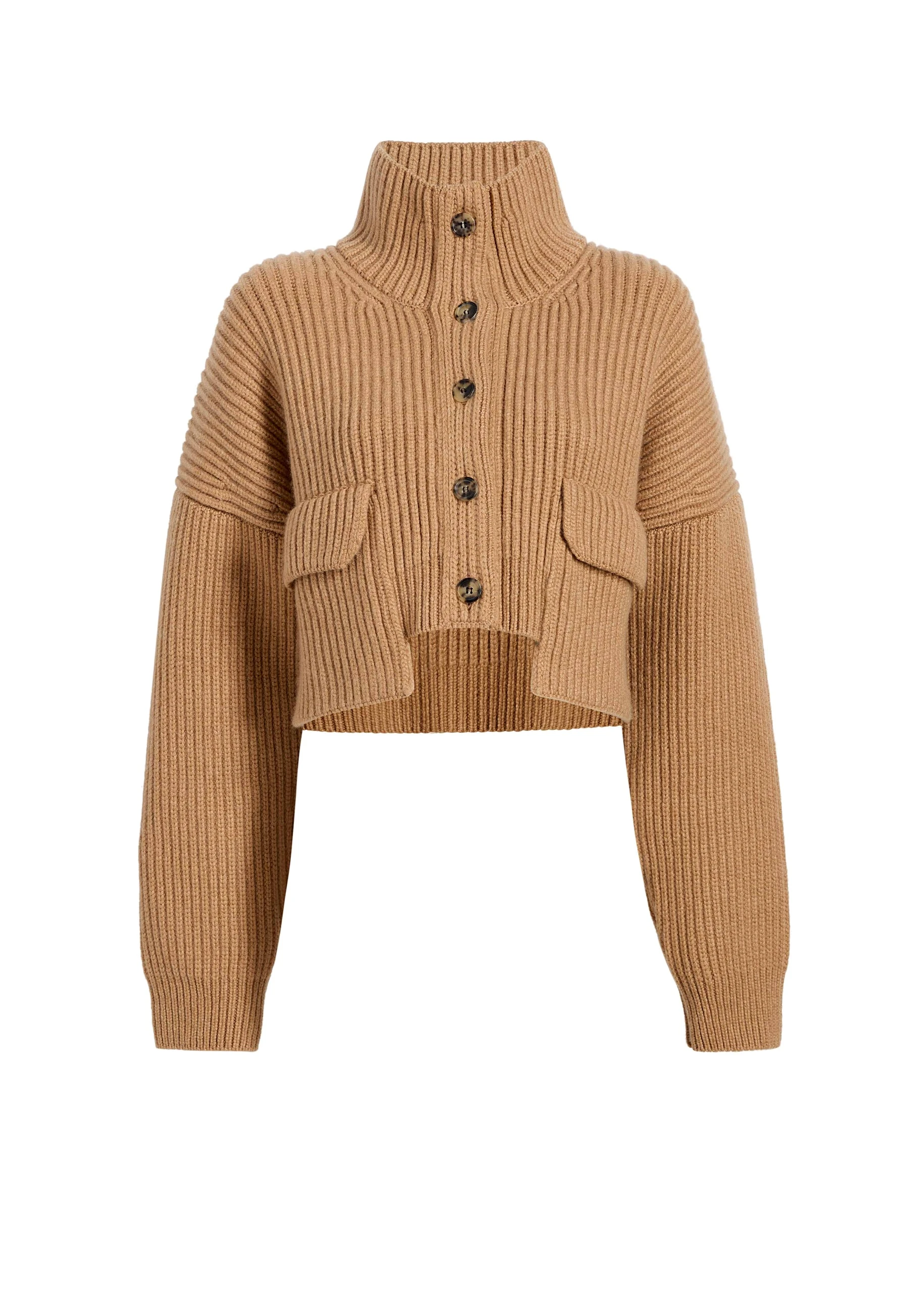 Khaite Eita Cardigan in Biscotti | Knitwear | Luxury Shoes Khaite Eita Cardigan in Biscotti | Knitwear | Luxury Shoes