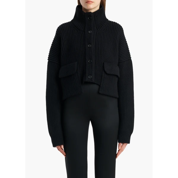 Eita Cardigan in Black - Image 3