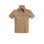 Khaite Emiel Top in Desert Sand | Tops | Luxury Shoes 