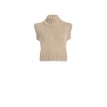 Khaite Fawn Top in Sepia Multi | Tops | Luxury Shoes 