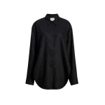 Khaite Goya Top in Charcoal | Tops | Luxury Shoes 