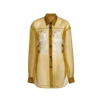 Khaite Goya Top in Monkey Print | Tops | Luxury Shoes 