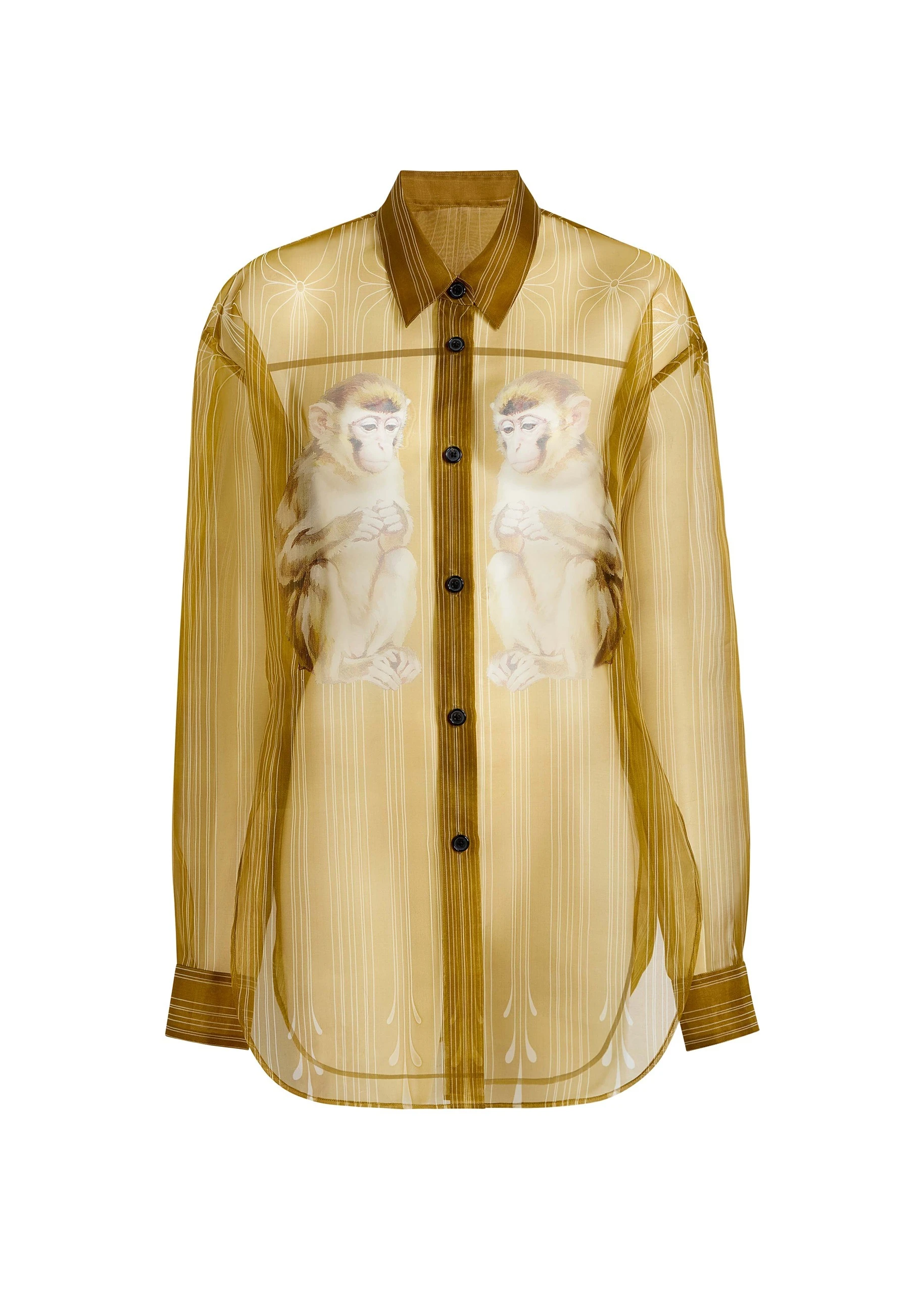 Khaite Goya Top in Monkey Print | Tops | Luxury Shoes Khaite Goya Top in Monkey Print | Tops | Luxury Shoes