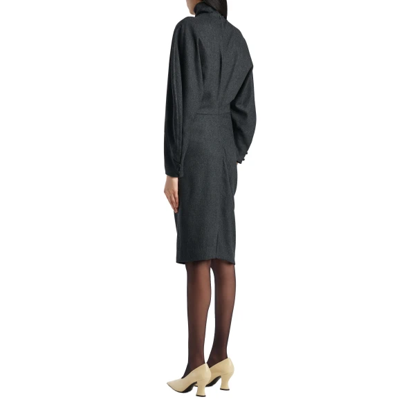 Harlin Dress in Charcoal - Image 4