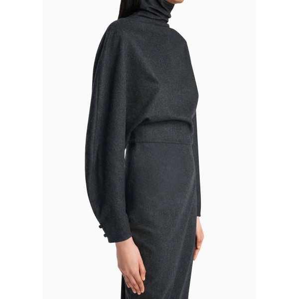 Harlin Dress in Charcoal - Image 5