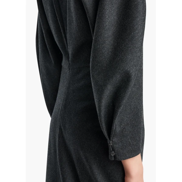 Harlin Dress in Charcoal - Image 6