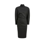 Khaite Harlin Dress in Charcoal | Dresses | Luxury Shoes 