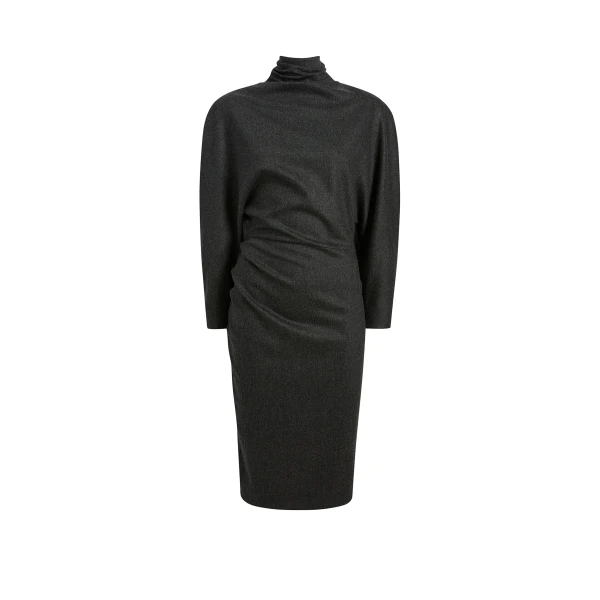 Harlin Dress in Charcoal