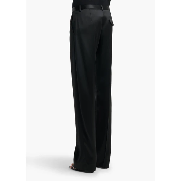 Hunter Pant in Black Satin - Image 4