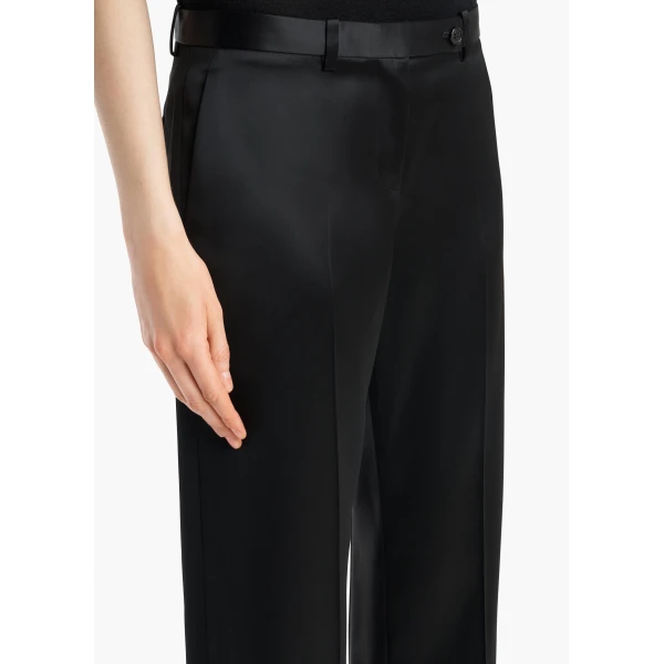 Hunter Pant in Black Satin - Image 5