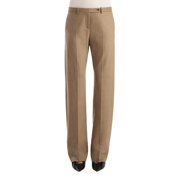 Hunter Pant in Desert Sand Wool Cashmere - Image 3