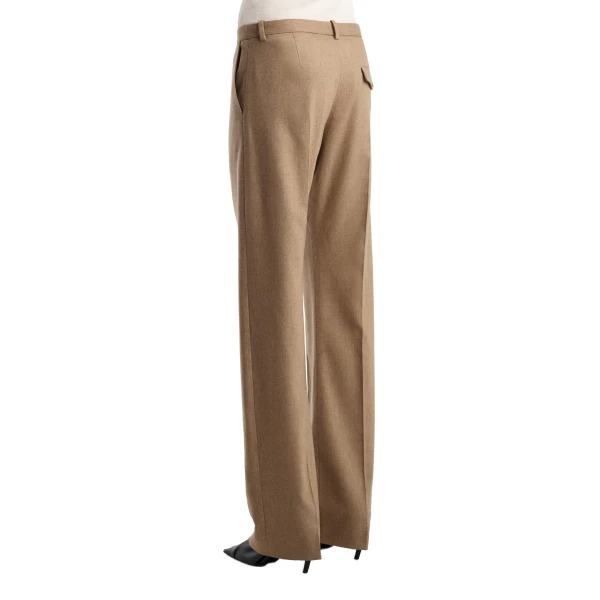 Hunter Pant in Desert Sand Wool Cashmere - Image 4